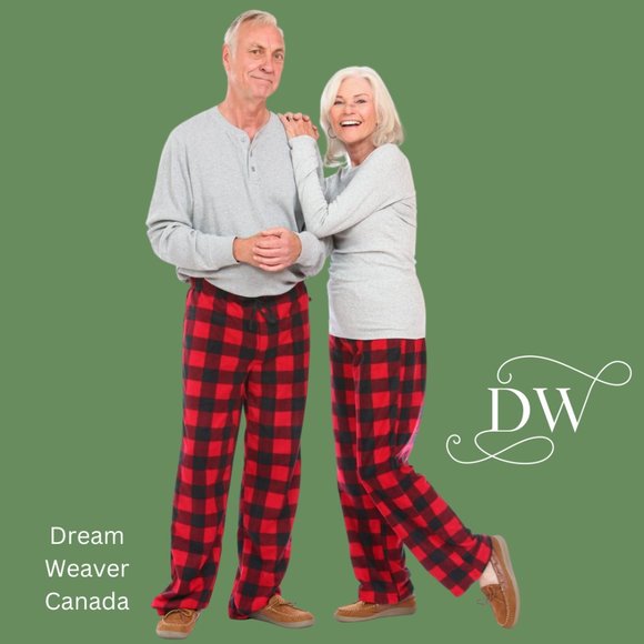 Canada Plaid Fleece PJ Pant | Unisex  | 2 XL - Picture 3 of 5